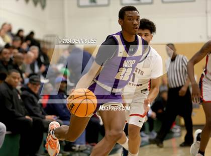 Thumbnail 1 in Notre Dame Prep vs. Modesto Christian (De La Salle MLK Classic) photogallery.