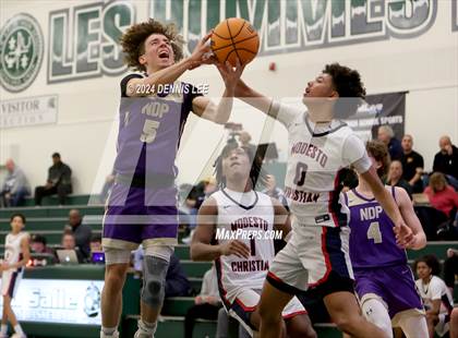 Thumbnail 1 in Notre Dame Prep vs. Modesto Christian (De La Salle MLK Classic) photogallery.