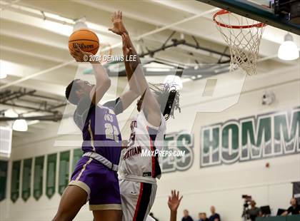 Thumbnail 2 in Notre Dame Prep vs. Modesto Christian (De La Salle MLK Classic) photogallery.