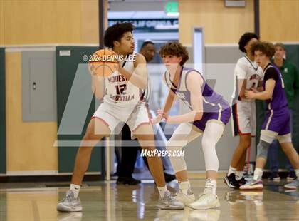 Thumbnail 3 in Notre Dame Prep vs. Modesto Christian (De La Salle MLK Classic) photogallery.