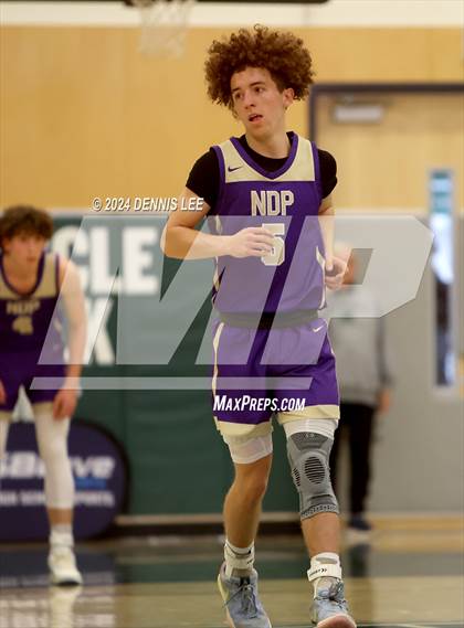 Thumbnail 2 in Notre Dame Prep vs. Modesto Christian (De La Salle MLK Classic) photogallery.