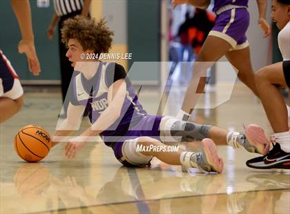 Thumbnail 2 in Notre Dame Prep vs. Modesto Christian (De La Salle MLK Classic) photogallery.