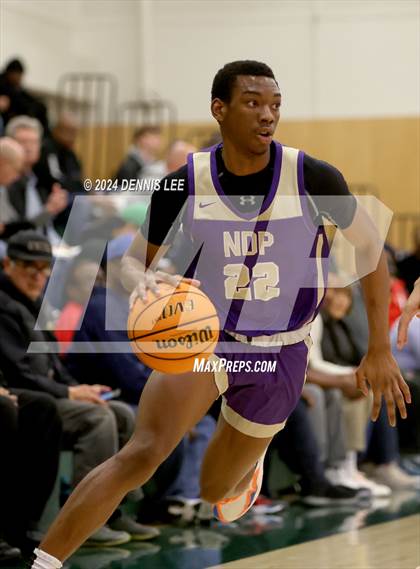 Thumbnail 3 in Notre Dame Prep vs. Modesto Christian (De La Salle MLK Classic) photogallery.