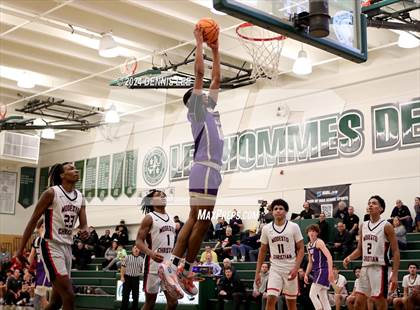 Thumbnail 3 in Notre Dame Prep vs. Modesto Christian (De La Salle MLK Classic) photogallery.
