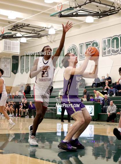 Thumbnail 3 in Notre Dame Prep vs. Modesto Christian (De La Salle MLK Classic) photogallery.