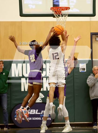 Thumbnail 1 in Notre Dame Prep vs. Modesto Christian (De La Salle MLK Classic) photogallery.