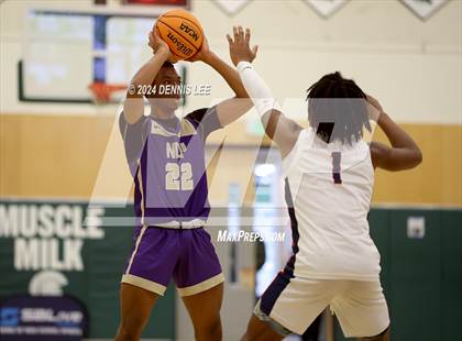 Thumbnail 1 in Notre Dame Prep vs. Modesto Christian (De La Salle MLK Classic) photogallery.