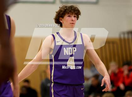 Thumbnail 3 in Notre Dame Prep vs. Modesto Christian (De La Salle MLK Classic) photogallery.