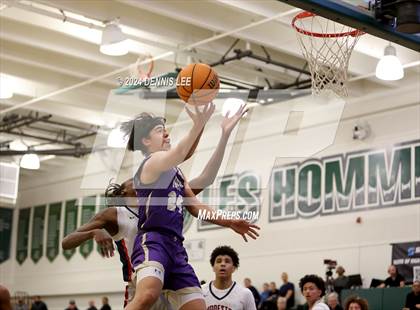 Thumbnail 3 in Notre Dame Prep vs. Modesto Christian (De La Salle MLK Classic) photogallery.