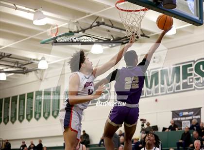 Thumbnail 2 in Notre Dame Prep vs. Modesto Christian (De La Salle MLK Classic) photogallery.