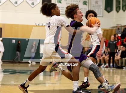 Thumbnail 2 in Notre Dame Prep vs. Modesto Christian (De La Salle MLK Classic) photogallery.
