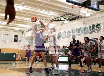Thumbnail 2 in Notre Dame Prep vs. Modesto Christian (De La Salle MLK Classic) photogallery.