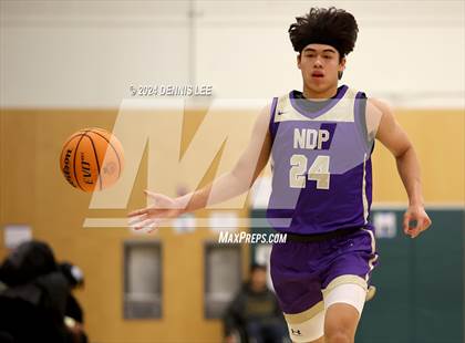 Thumbnail 3 in Notre Dame Prep vs. Modesto Christian (De La Salle MLK Classic) photogallery.