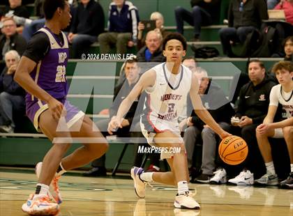 Thumbnail 2 in Notre Dame Prep vs. Modesto Christian (De La Salle MLK Classic) photogallery.