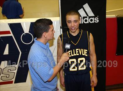 Thumbnail 1 in Eisenhower vs. Bellevue (MaxPreps Holiday Classic) photogallery.