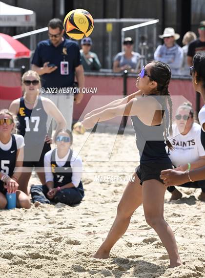 Thumbnail 2 in Crean Lutheran vs. Oaks Christian (CIF-SS D2 Semi-Final) photogallery.
