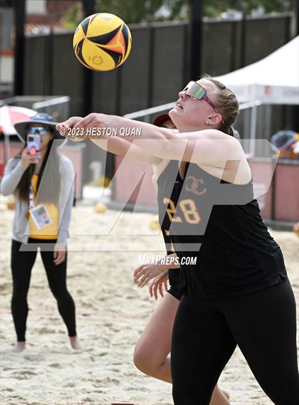 Thumbnail 2 in Crean Lutheran vs. Oaks Christian (CIF-SS D2 Semi-Final) photogallery.