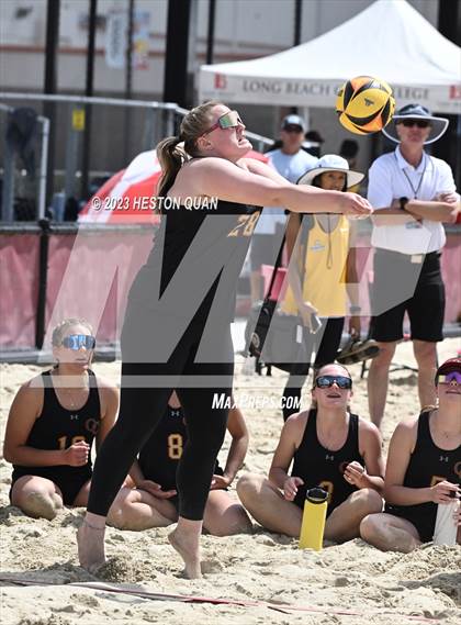Thumbnail 3 in Crean Lutheran vs. Oaks Christian (CIF-SS D2 Semi-Final) photogallery.