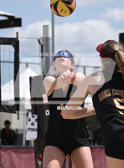 Thumbnail 1 in Crean Lutheran vs. Oaks Christian (CIF-SS D2 Semi-Final) photogallery.