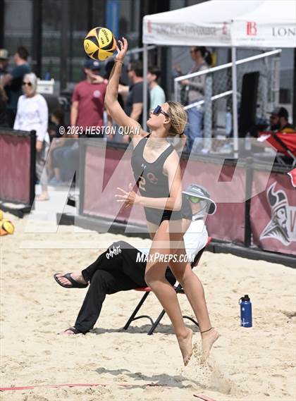 Thumbnail 2 in Crean Lutheran vs. Oaks Christian (CIF-SS D2 Semi-Final) photogallery.