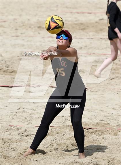 Thumbnail 2 in Crean Lutheran vs. Oaks Christian (CIF-SS D2 Semi-Final) photogallery.