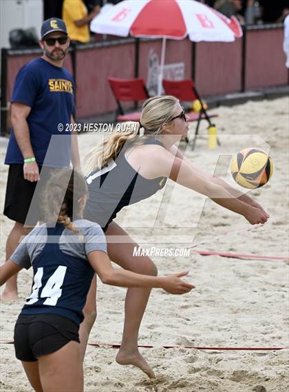 Thumbnail 3 in Crean Lutheran vs. Oaks Christian (CIF-SS D2 Semi-Final) photogallery.
