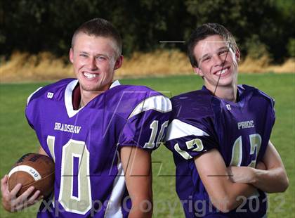 Thumbnail 2 in Bradshaw Christian (Varsity Football & Cheer Portrait Photos) photogallery.
