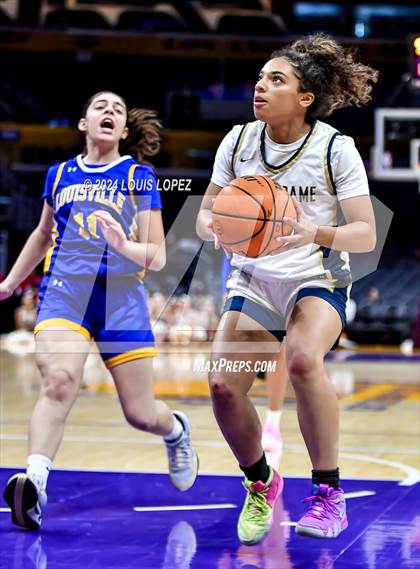 Thumbnail 2 in Notre Dame (SO) @ Louisville (Coastal Catholic Classic) photogallery.