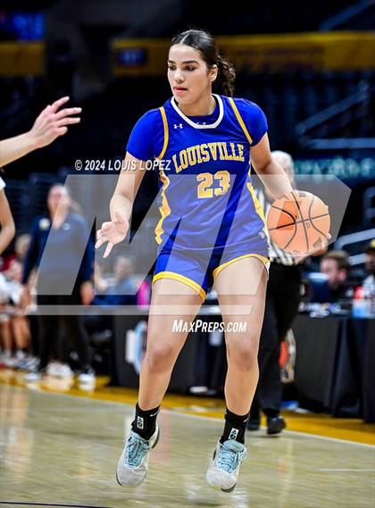 Thumbnail 1 in Notre Dame (SO) @ Louisville (Coastal Catholic Classic) photogallery.