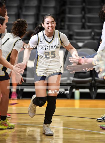 Thumbnail 1 in Notre Dame (SO) @ Louisville (Coastal Catholic Classic) photogallery.