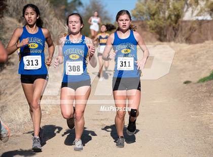 Thumbnail 1 in CIF Sac-Joaquin Section Cross Country Championships (D1 Girls) photogallery.