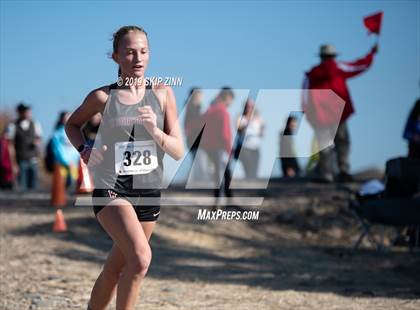 Thumbnail 2 in CIF Sac-Joaquin Section Cross Country Championships (D1 Girls) photogallery.