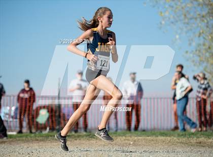 Thumbnail 1 in CIF Sac-Joaquin Section Cross Country Championships (D1 Girls) photogallery.