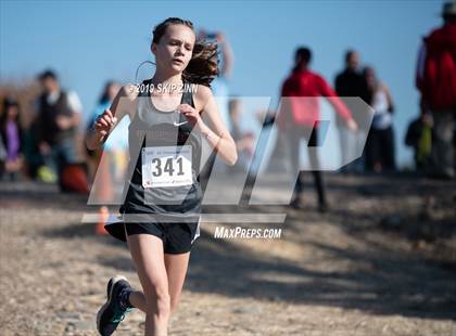 Thumbnail 3 in CIF Sac-Joaquin Section Cross Country Championships (D1 Girls) photogallery.