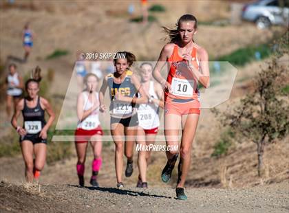 Thumbnail 1 in CIF Sac-Joaquin Section Cross Country Championships (D1 Girls) photogallery.