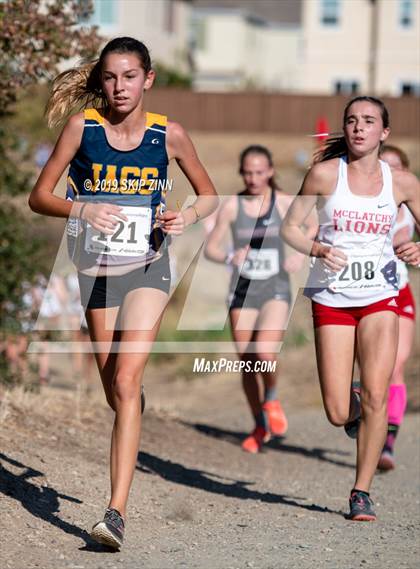 Thumbnail 3 in CIF Sac-Joaquin Section Cross Country Championships (D1 Girls) photogallery.