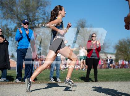 Thumbnail 2 in CIF Sac-Joaquin Section Cross Country Championships (D1 Girls) photogallery.