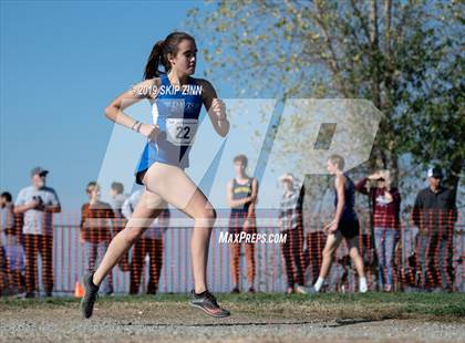 Thumbnail 2 in CIF Sac-Joaquin Section Cross Country Championships (D1 Girls) photogallery.