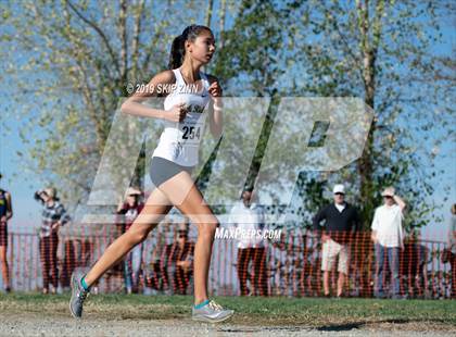 Thumbnail 2 in CIF Sac-Joaquin Section Cross Country Championships (D1 Girls) photogallery.