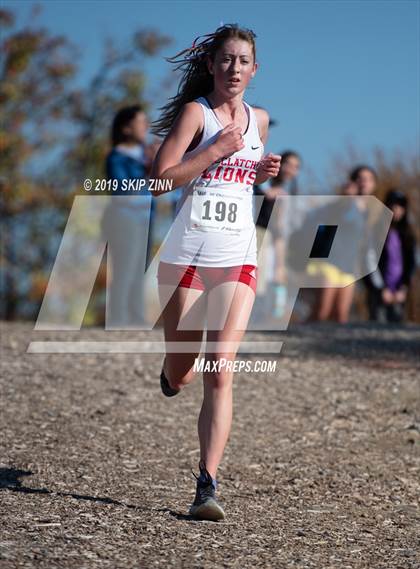 Thumbnail 2 in CIF Sac-Joaquin Section Cross Country Championships (D1 Girls) photogallery.