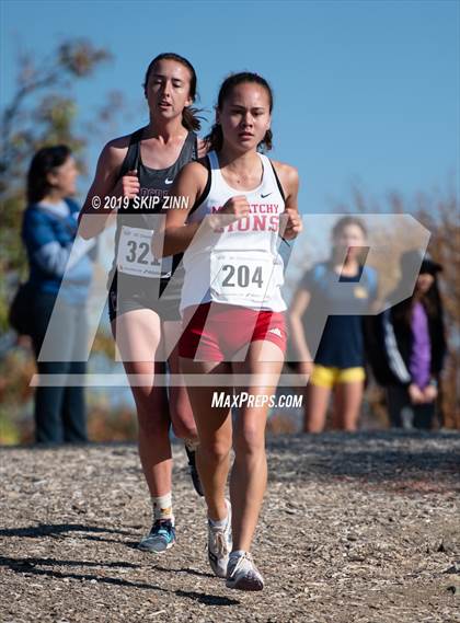 Thumbnail 1 in CIF Sac-Joaquin Section Cross Country Championships (D1 Girls) photogallery.
