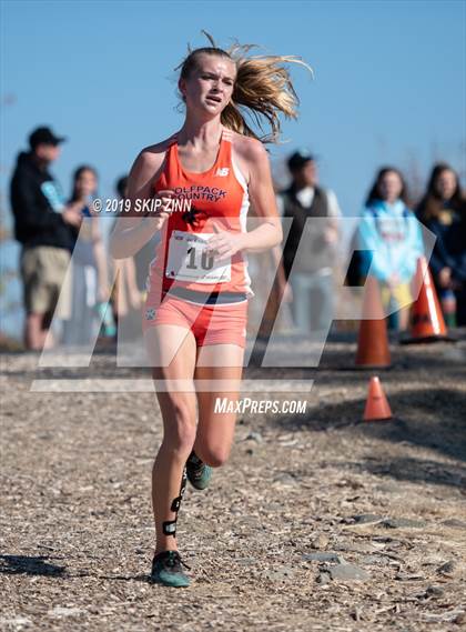 Thumbnail 3 in CIF Sac-Joaquin Section Cross Country Championships (D1 Girls) photogallery.