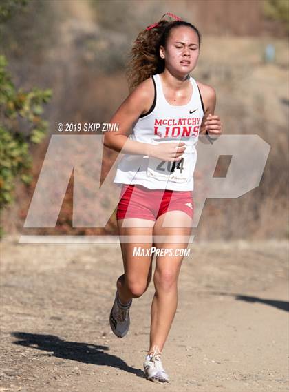 Thumbnail 3 in CIF Sac-Joaquin Section Cross Country Championships (D1 Girls) photogallery.