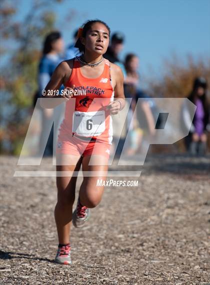 Thumbnail 1 in CIF Sac-Joaquin Section Cross Country Championships (D1 Girls) photogallery.