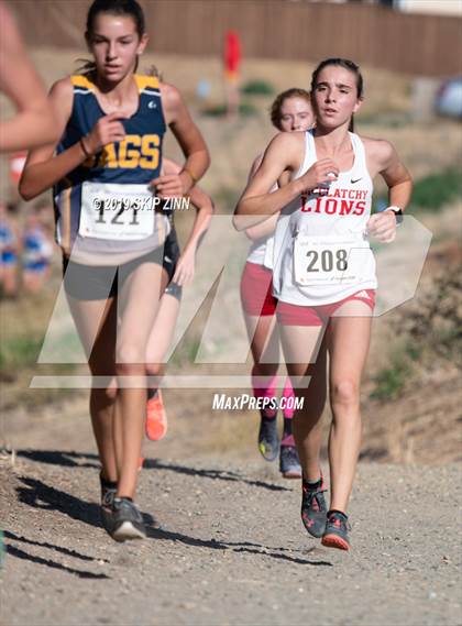 Thumbnail 1 in CIF Sac-Joaquin Section Cross Country Championships (D1 Girls) photogallery.