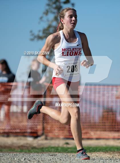 Thumbnail 3 in CIF Sac-Joaquin Section Cross Country Championships (D1 Girls) photogallery.