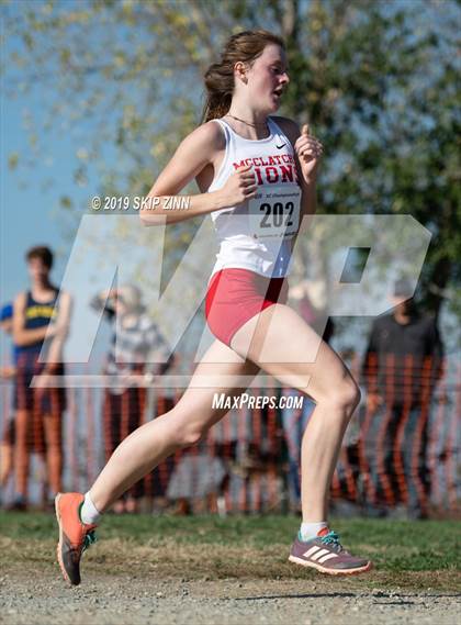 Thumbnail 2 in CIF Sac-Joaquin Section Cross Country Championships (D1 Girls) photogallery.