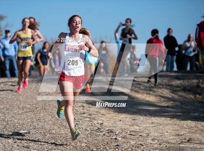 Thumbnail 2 in CIF Sac-Joaquin Section Cross Country Championships (D1 Girls) photogallery.