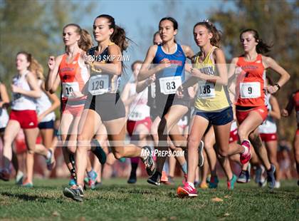 Thumbnail 2 in CIF Sac-Joaquin Section Cross Country Championships (D1 Girls) photogallery.