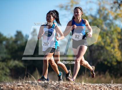 Thumbnail 3 in CIF Sac-Joaquin Section Cross Country Championships (D1 Girls) photogallery.